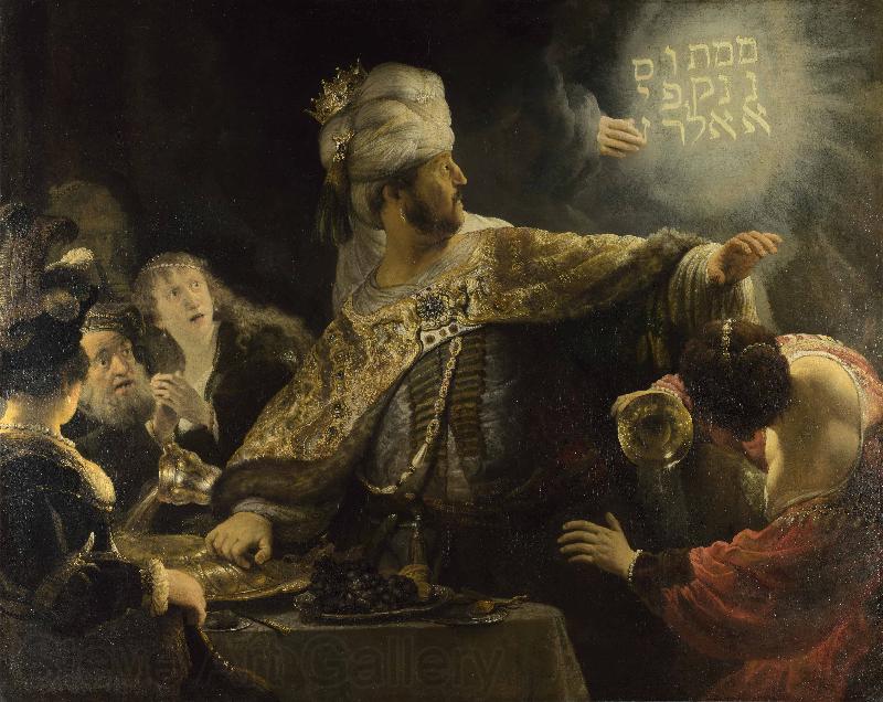 Rembrandt Peale Belshazzar s Feast Spain oil painting art